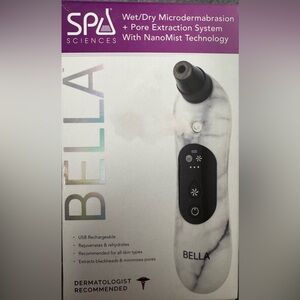 Spa Sciences Wet/Dry Microdermabrasion + Pore Extraction System with NanoMist